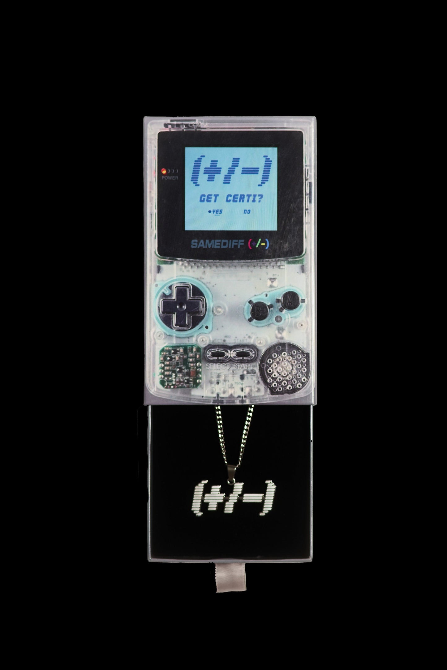 CERTI+/-! Necklace (Large)